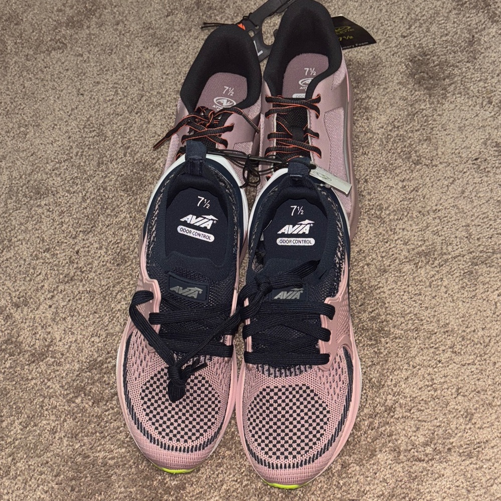 Avia Women's Pink and Black Athletic Shoes (2 pairs bundle deal)